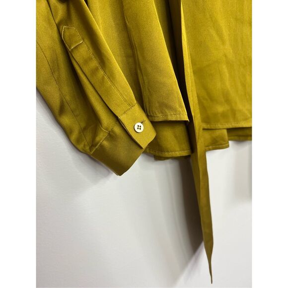 Diane Von Furstenberg Trelodie Tie Silk Blouse - Picture 5 of 7
